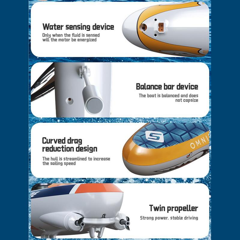 Rc Boat 2.4Ghz Remote Control  - Fishing Kayak Sit On Top ulasan dan harga