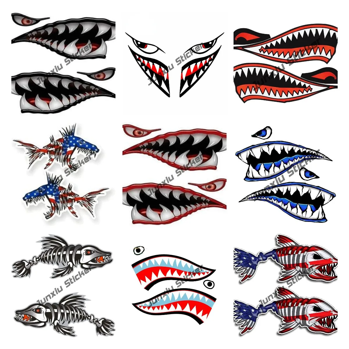 Wall Art Warhawk Shark Tiger S - Fishing Kayak Sit On Top ulasan dan harga