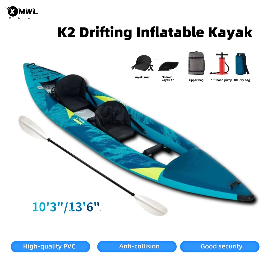 Canoe Kayak Inflatable Boat 1- - Fishing Kayak Seat ulasan dan harga