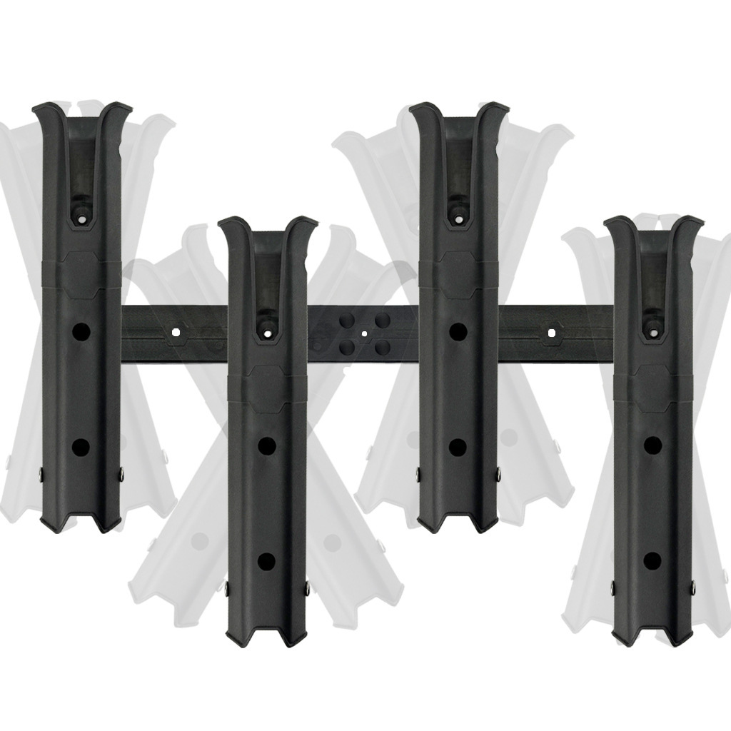 Adjustable Four Pole Plastic F - Fishing Kayak Rod Holder ulasan dan harga