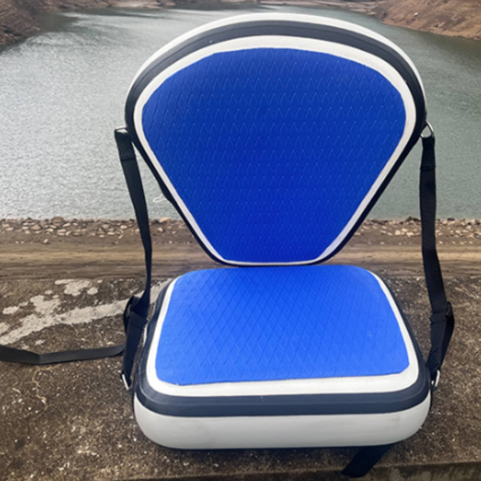 Inflatable Kayak Seat Backrest - Fishing Kayak Seat ulasan dan harga