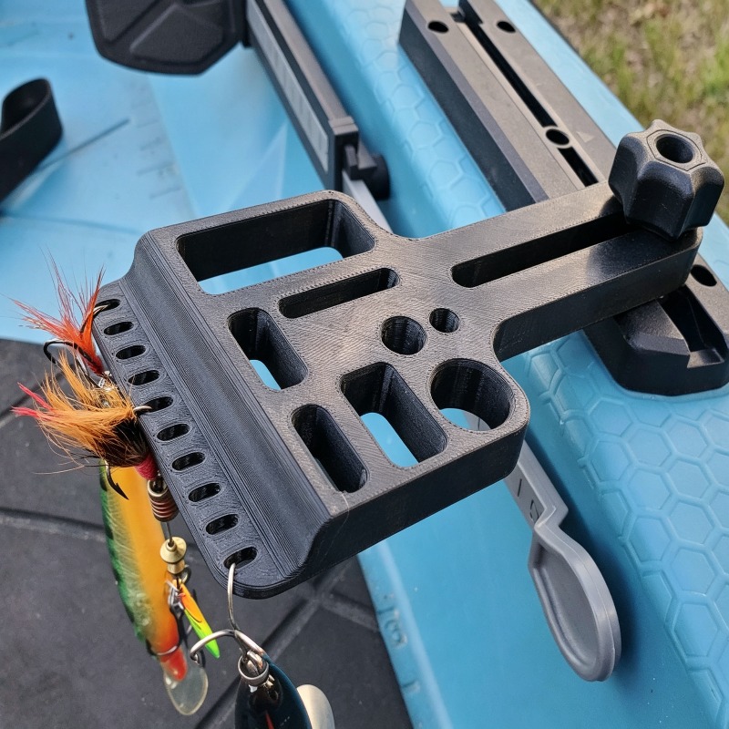 Kayak T-slot Fishing Gear Stor - Fishing Kayak Crate ulasan dan harga