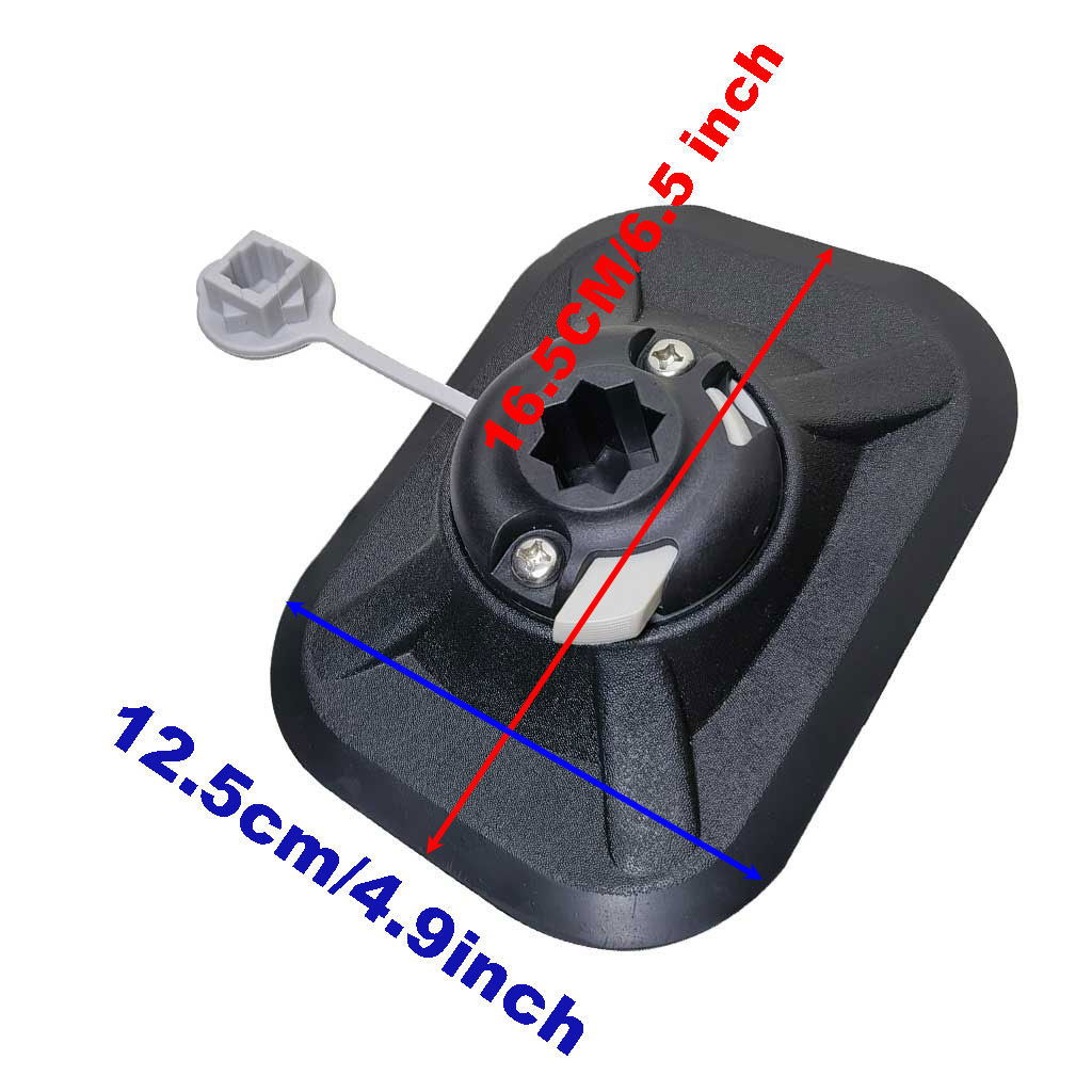 PVC Inflatable Boat Fishing Ro - Fishing Kayak Rod Holder ulasan dan harga