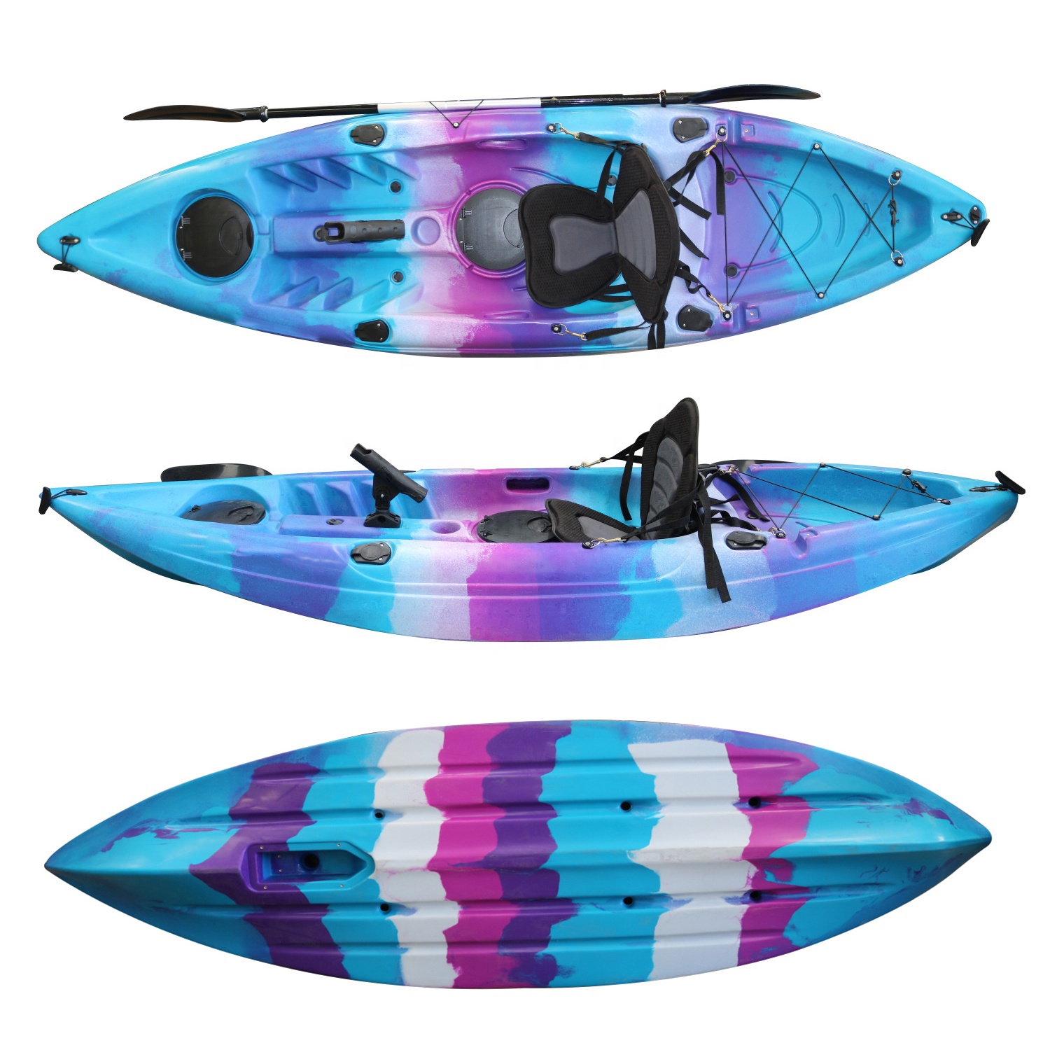 2026 10ft Single Person Plasti - Fishing Kayak Sit In ulasan dan harga