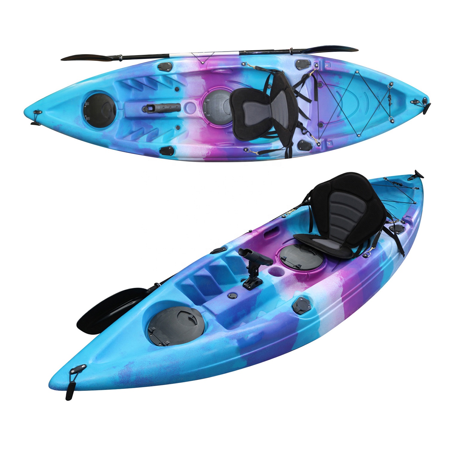 2026 10ft Single Person Plasti - Fishing Kayak Sit In ulasan dan harga